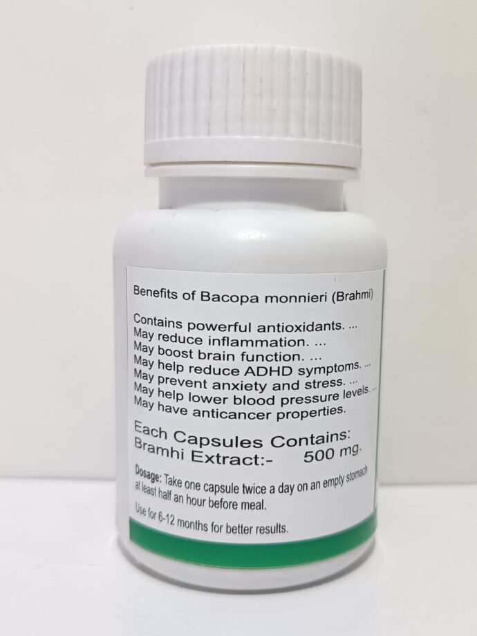 Brahmi Capsule – Naveenya Kaya Healthcare Pvt. Ltd.