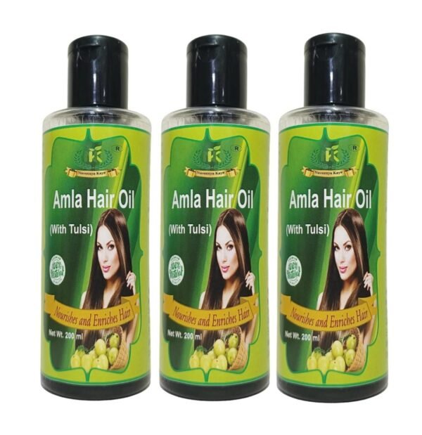 Amla Hair Oil (With Tulsi) 200 Ml - Image 3