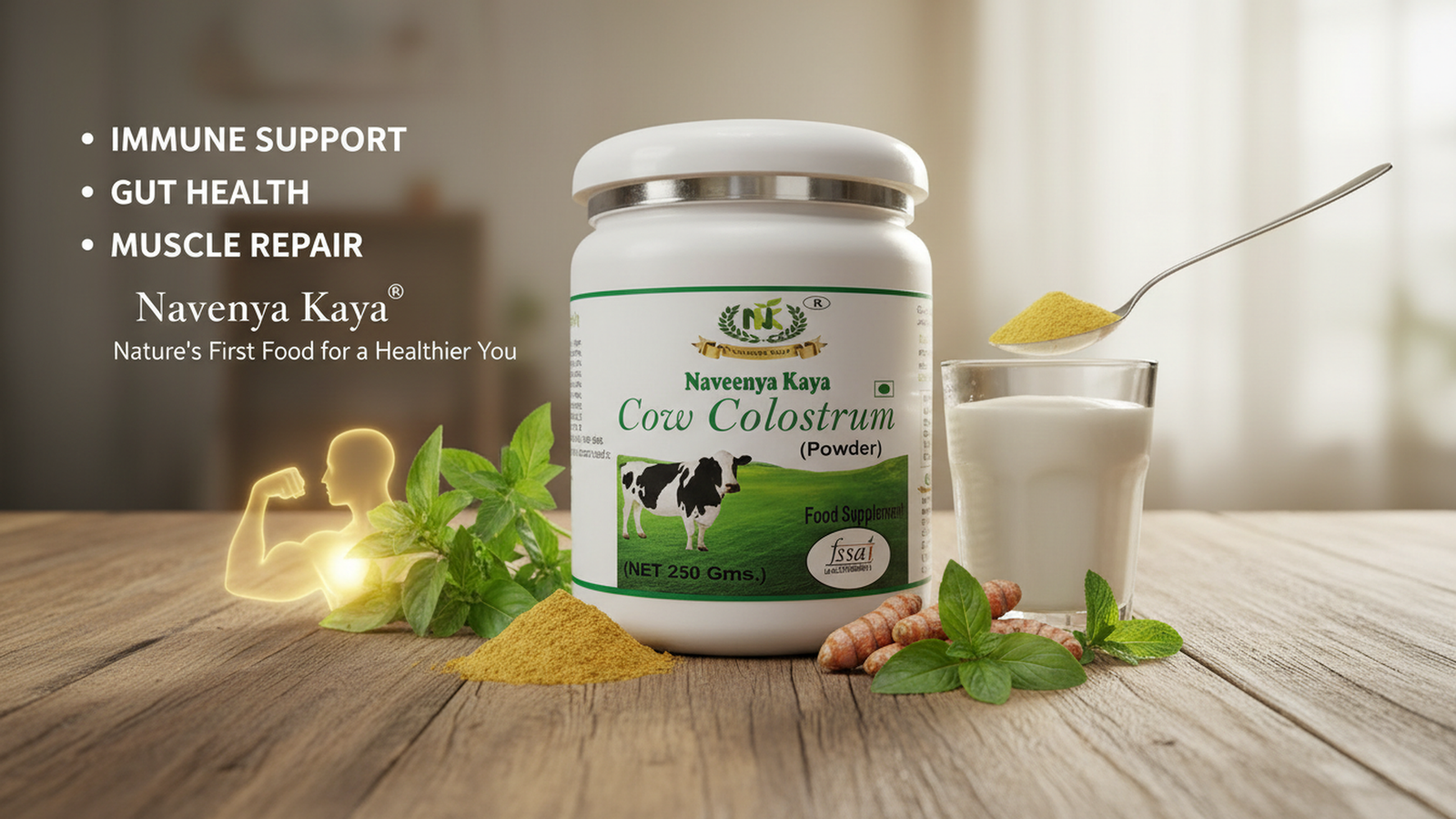 Cow Colostrum Powder 250 Gms - Image 6